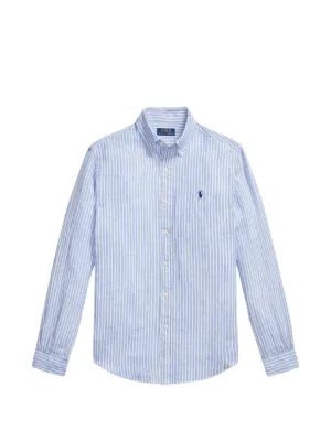 Polo Ralph Lauren ストライプ シャツ | ブルー | FARFETCH JP