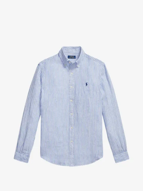 Polo Ralph Lauren camisa Pony con motivo de rayas