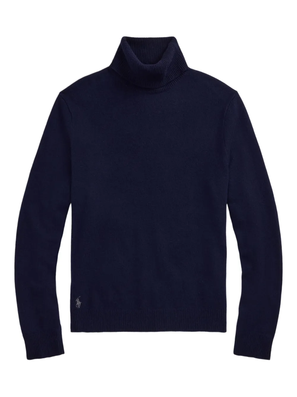 Polo Ralph Lauren Rollkragenpullover mit Polo Pony - Blau