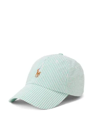 Polo Ralph Lauren ストライプ キャップ | ブルー | FARFETCH JP