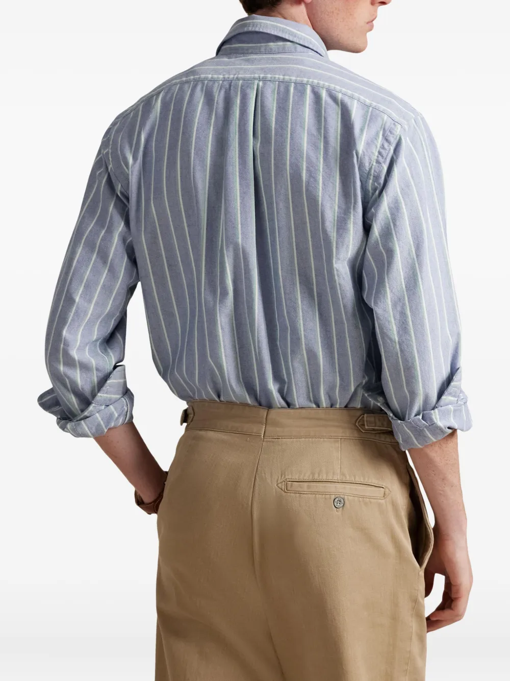 Polo Ralph Lauren Gestreept overhemd Blauw