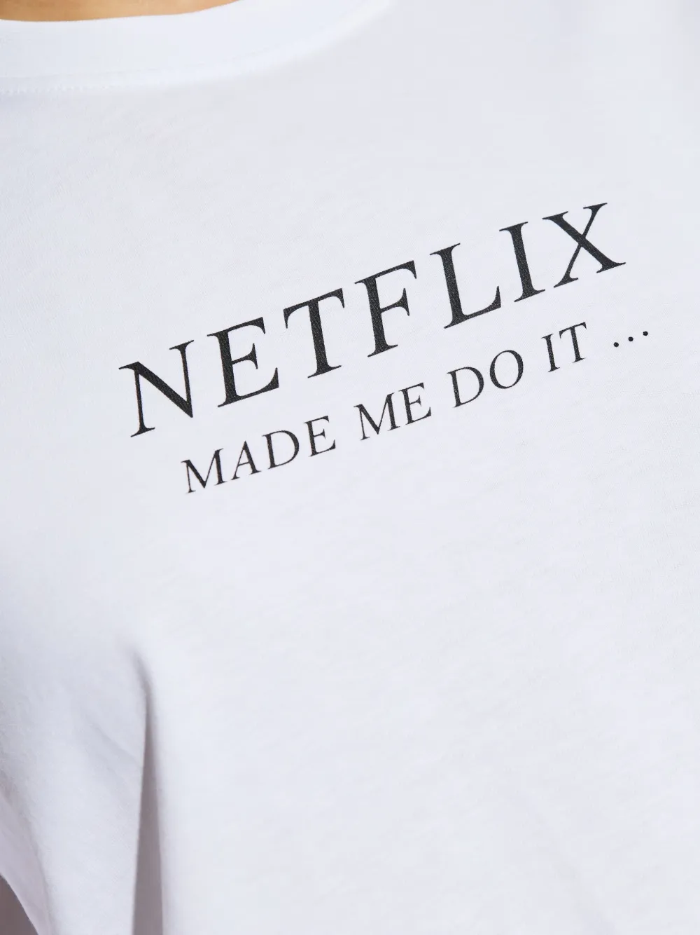 Victoria Beckham T-shirt met tekst Wit