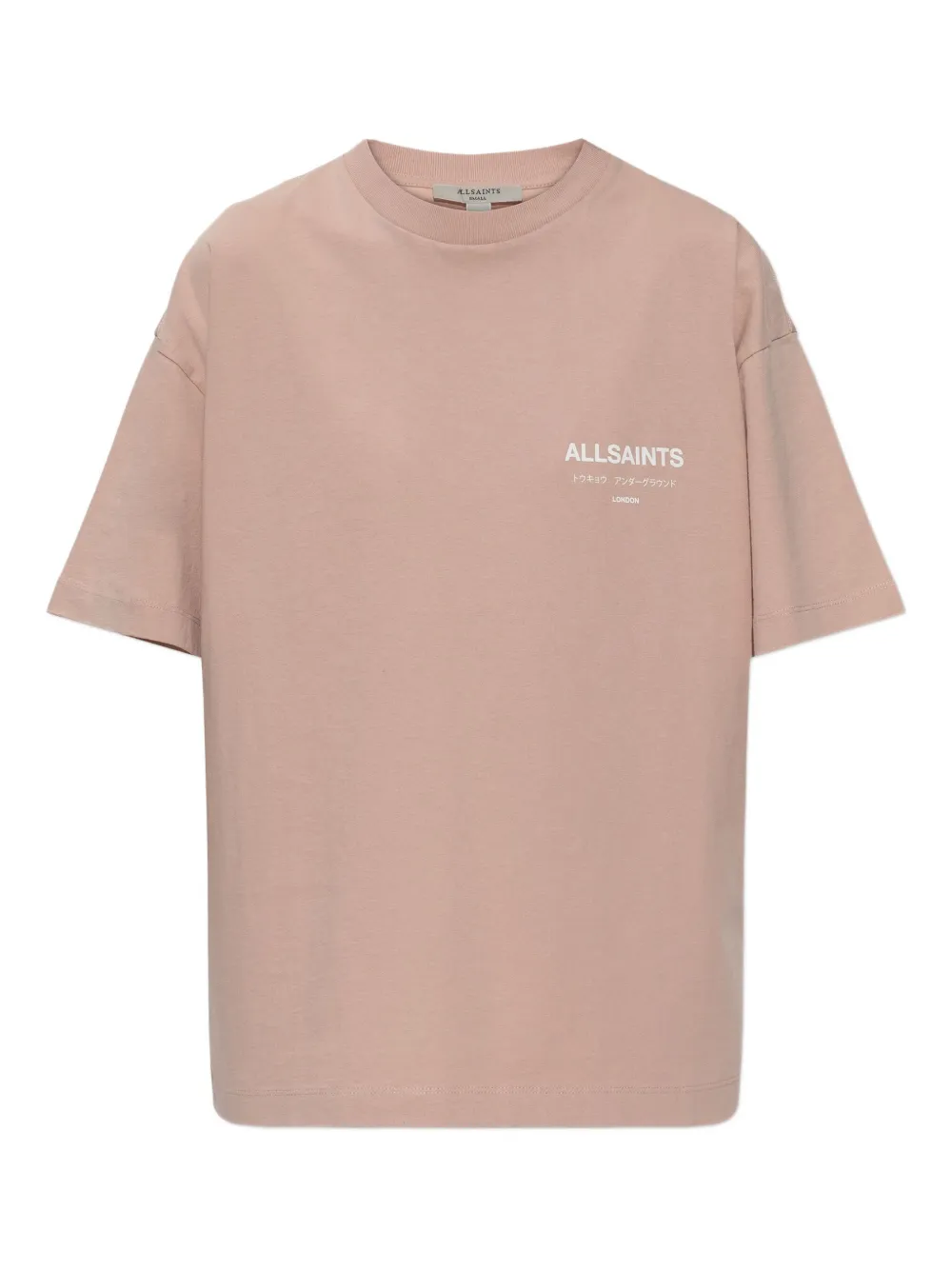 AllSaints T-shirt Underground - Toni neutri