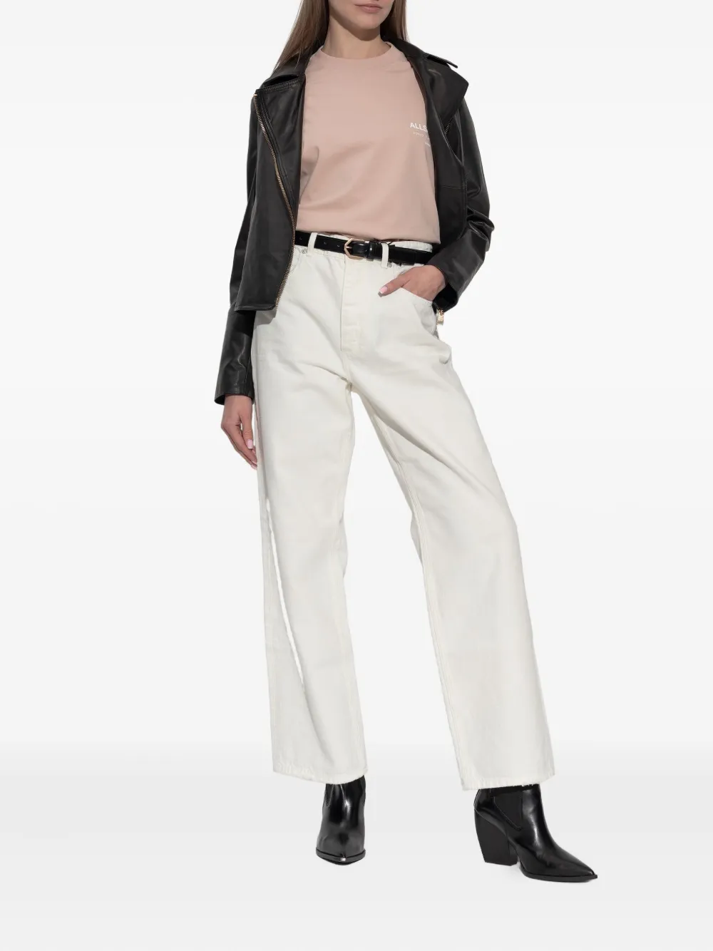  Allsaints Underground T-shirt - Neutrals 