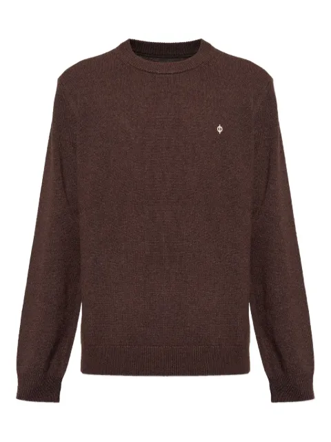 SAMSOE SAMSOE Sapatrik logo-embroidered crew-neck sweater