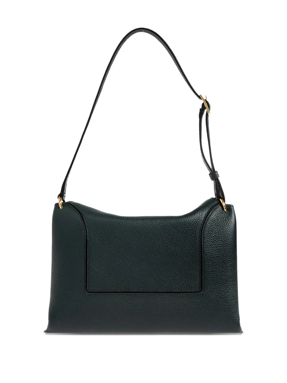 Wandler Penelope Slouch Leather Shoulder Bag In Green