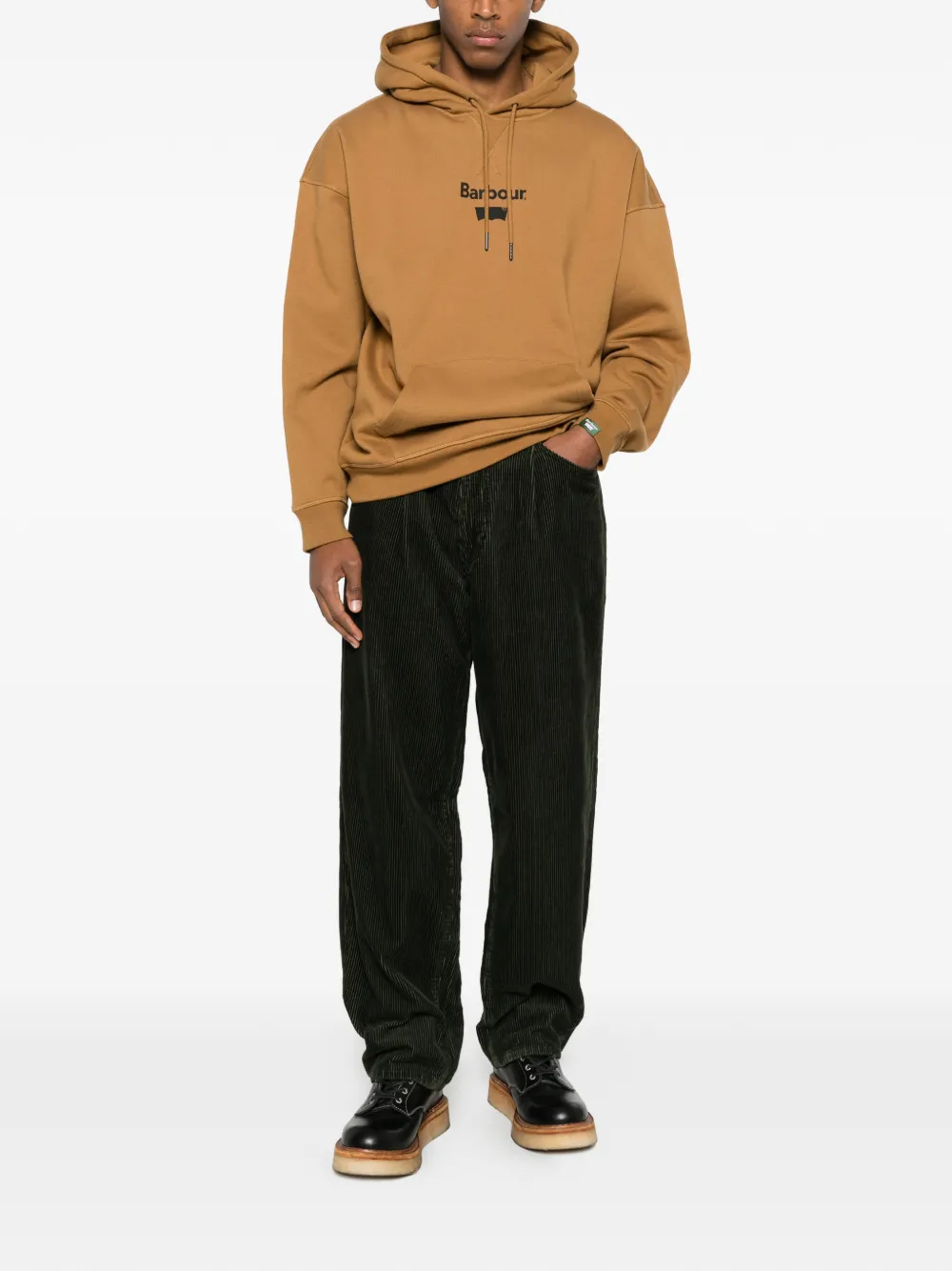 Barbour x Levi's corduroy trousers - Groen