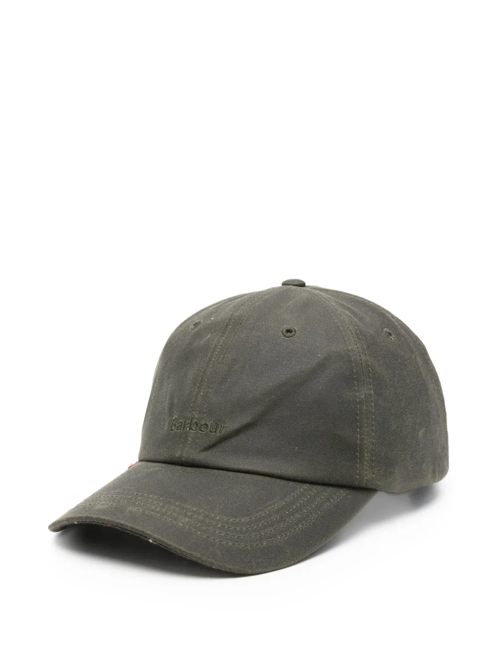 Barbour x Levis logo-embroidered baseball cap | Green | Image 1