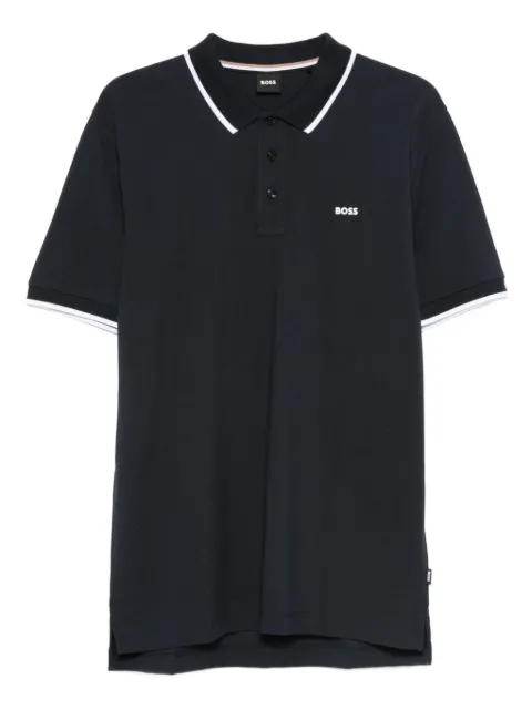BOSS playera tipo polo con botones