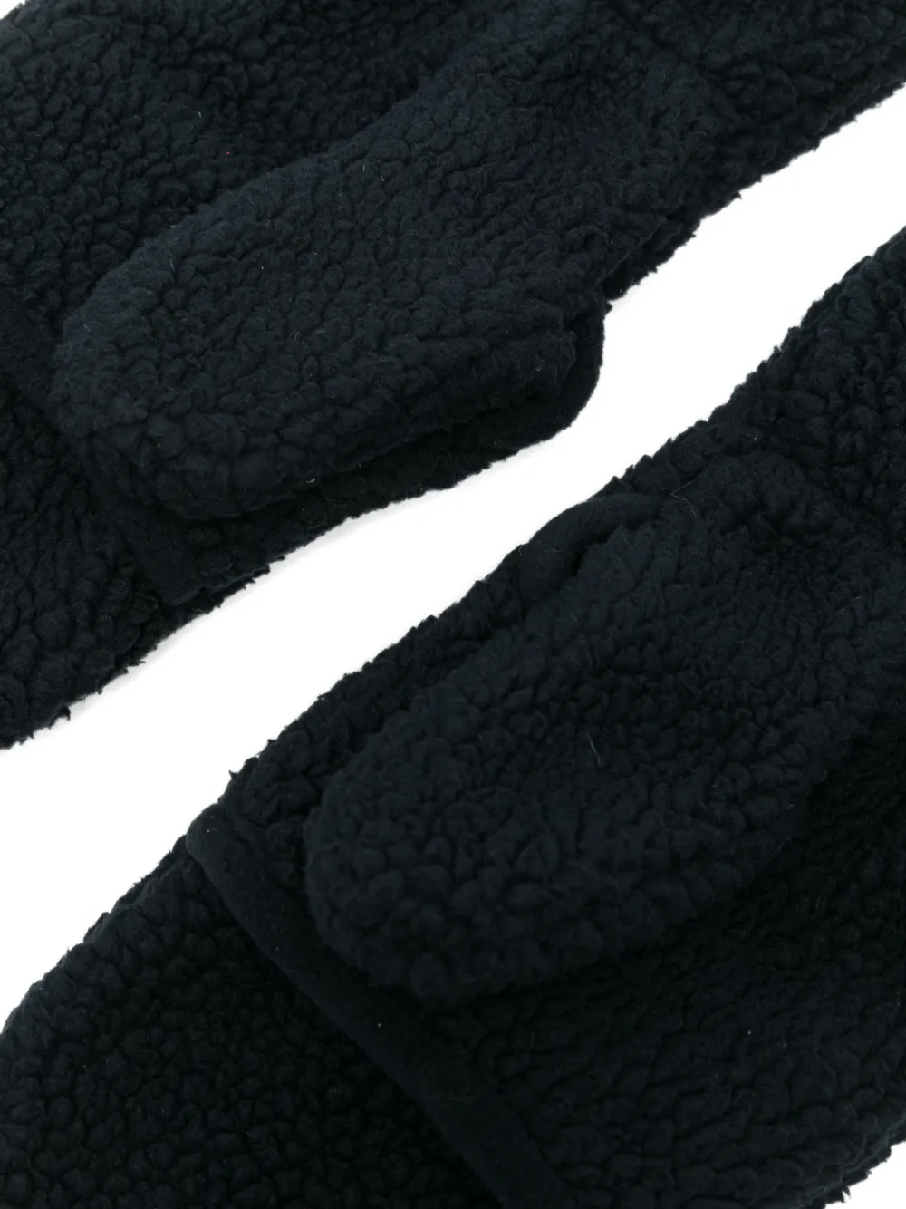 Ienki Ienki Sherpa-texture Gloves In Black