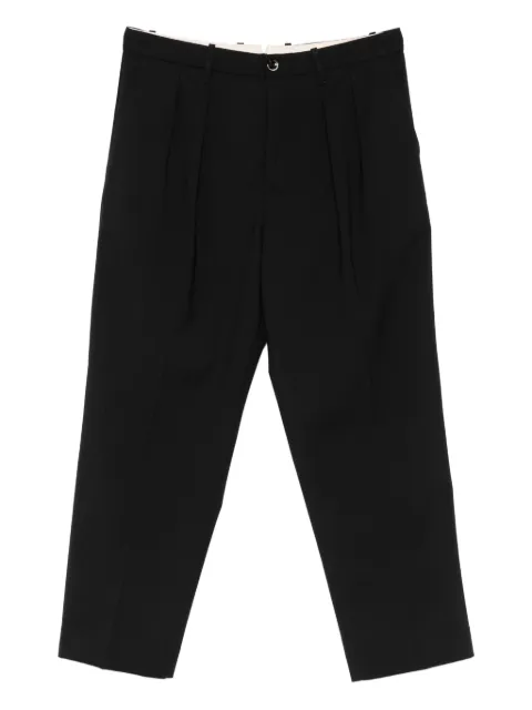 Nine In The Morning zip-fastening pleated trousers