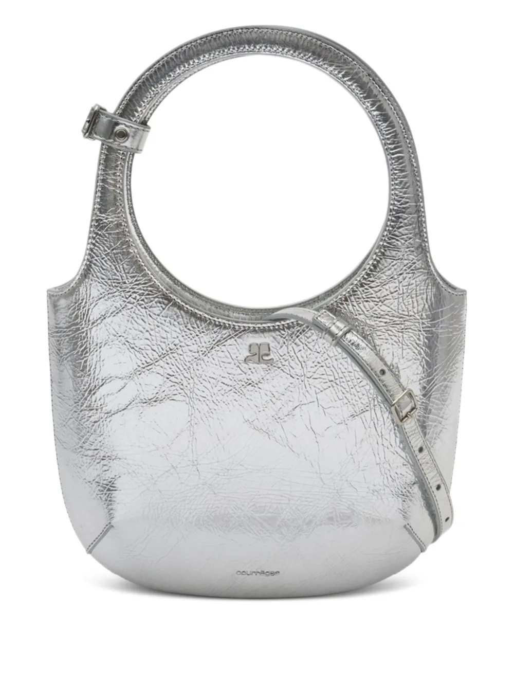 Courrèges Holy tote bag - Argento