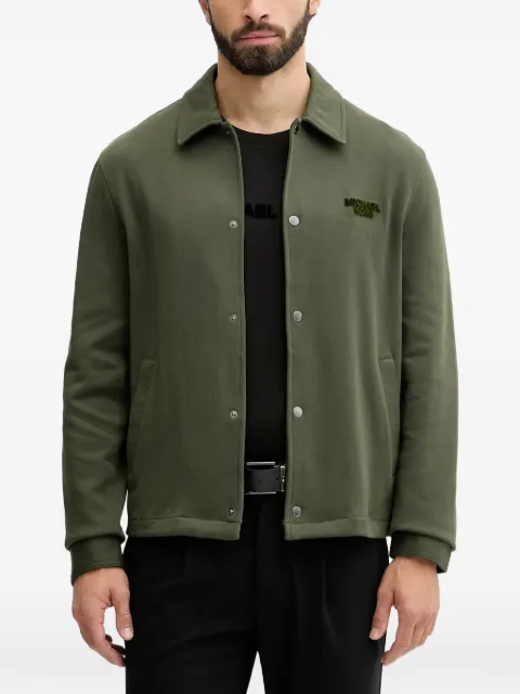 Michael Kors camisa con botones bordados