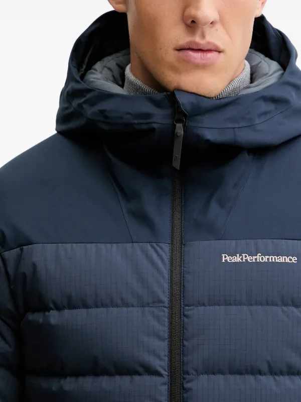 Peak Performance Shred フーデッド スキーウェア | ブルー Peak Performance Shred フーデッド スキーウェア | ブルー