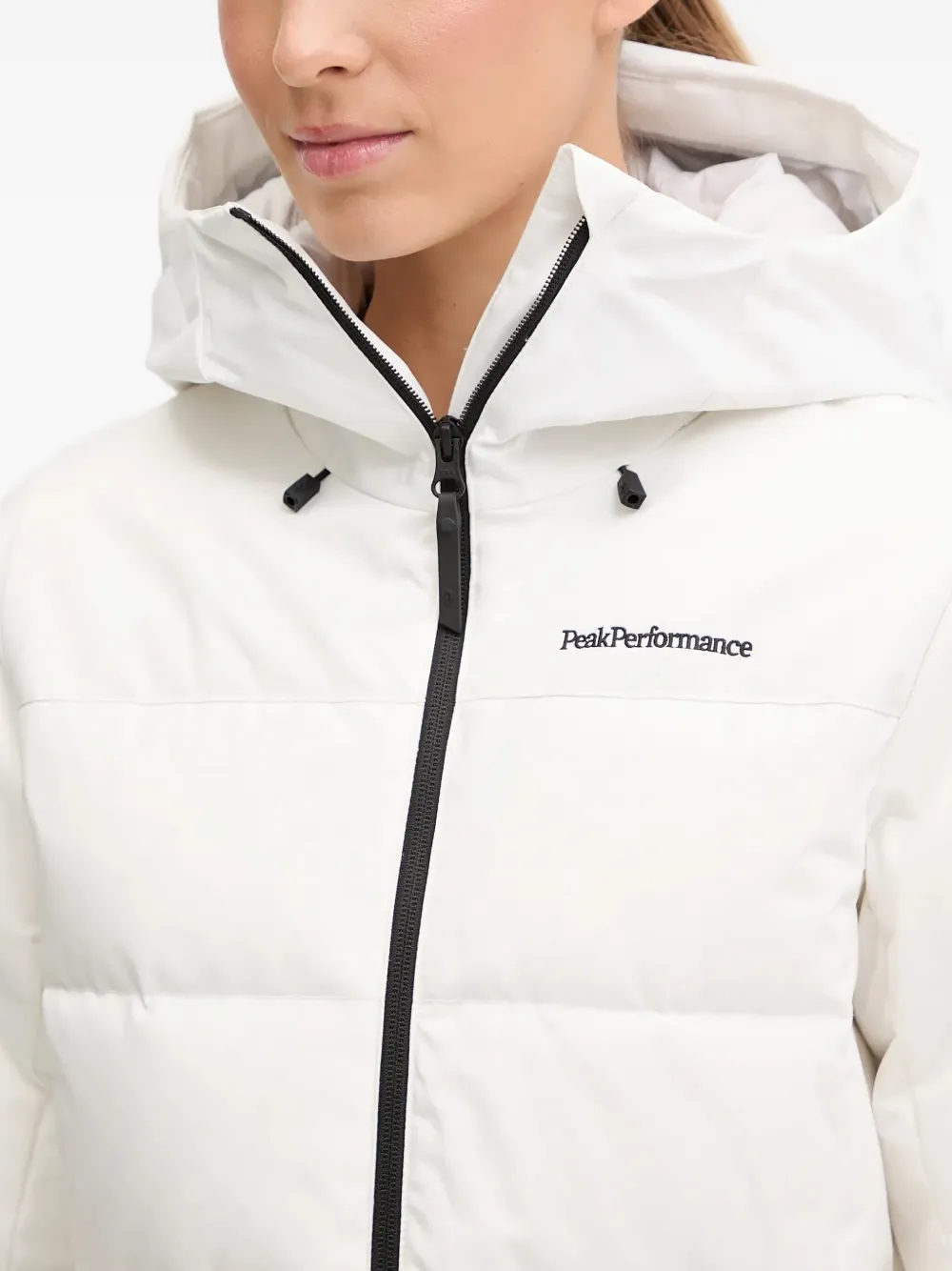 Peak Performance Shred gewatteerde skikleding met capuchon Wit