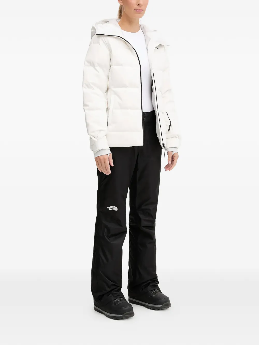  Peak Performance Shred Hooded Padded Skiwear - White 