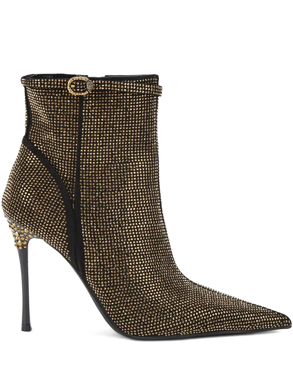 Kurt Geiger London embellished heeled boots Zwart