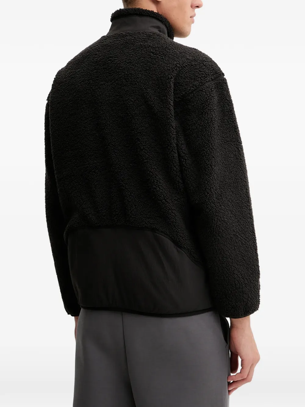  Puma Pumatech Relaxed Sherpa Jacket - Black 