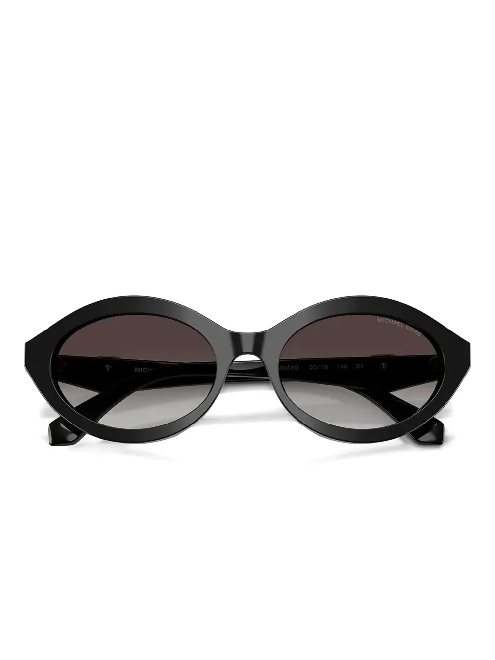 Michael Kors Zonnebril met cat-eye montuur Zwart