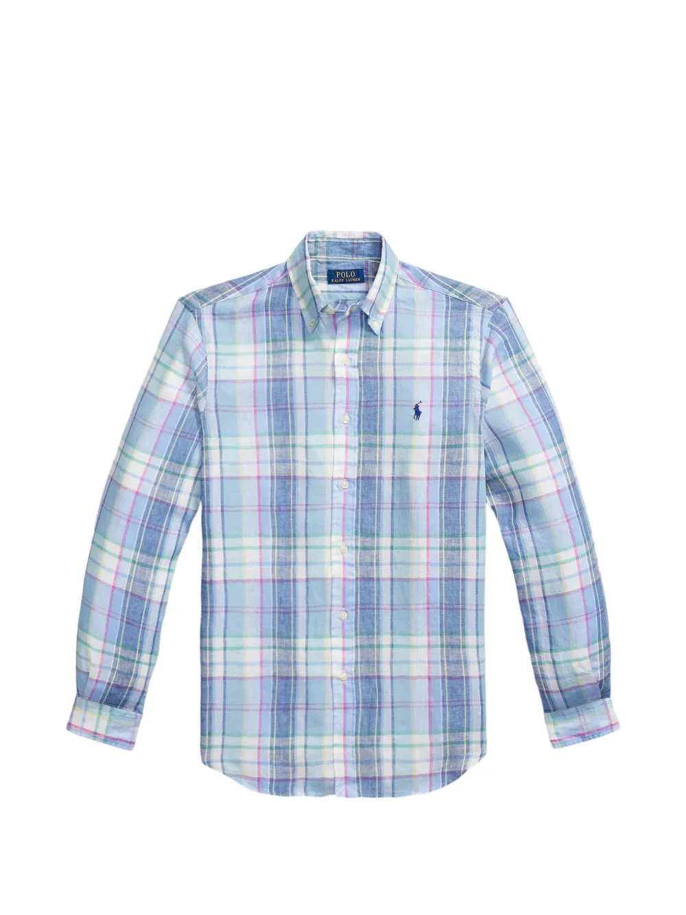 Polo Ralph Lauren plaid button shirt - Blu