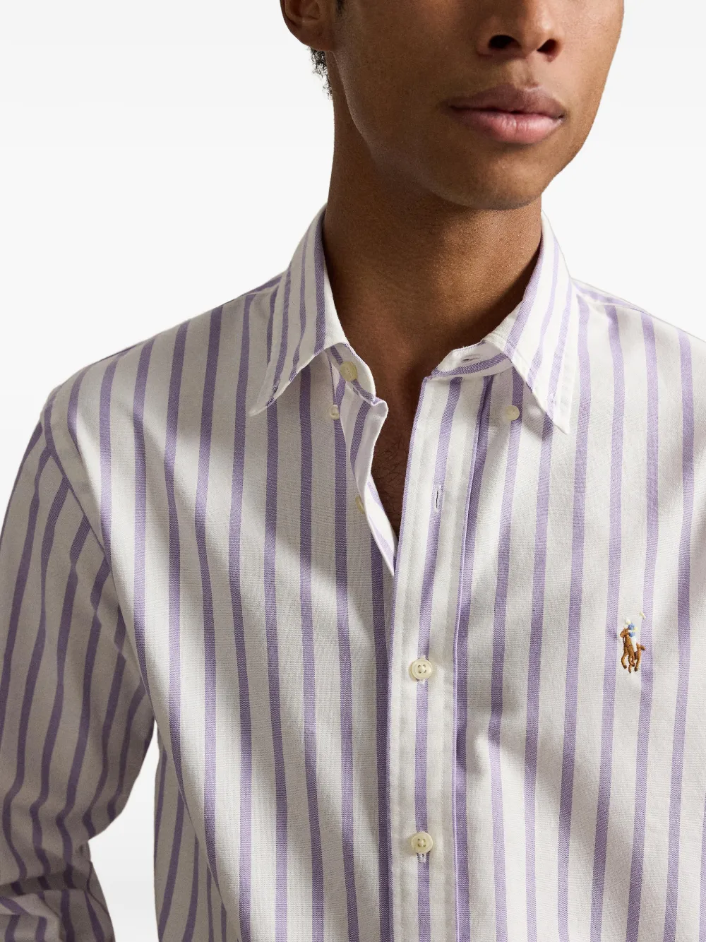 Polo Ralph Lauren Gestreept overhemd Wit