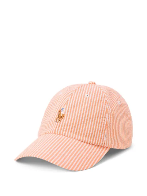 Polo Ralph Lauren Seersucker striped ball cap