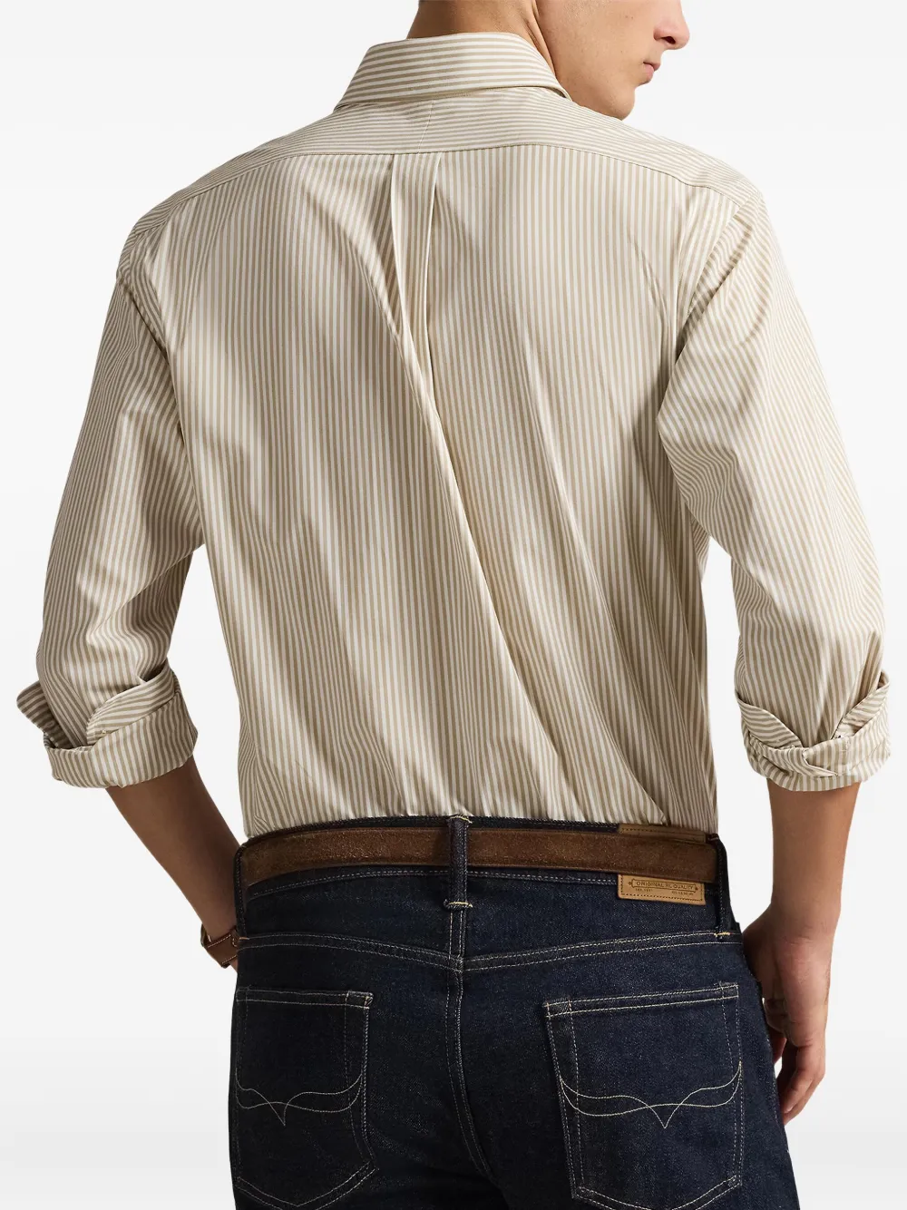 Polo Ralph Lauren Gestreept overhemd Beige