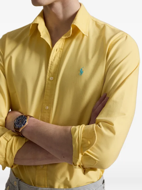 ralph lauren yellow dress shirt Polo Ralph Lauren Buttoned Shirt | Yellow