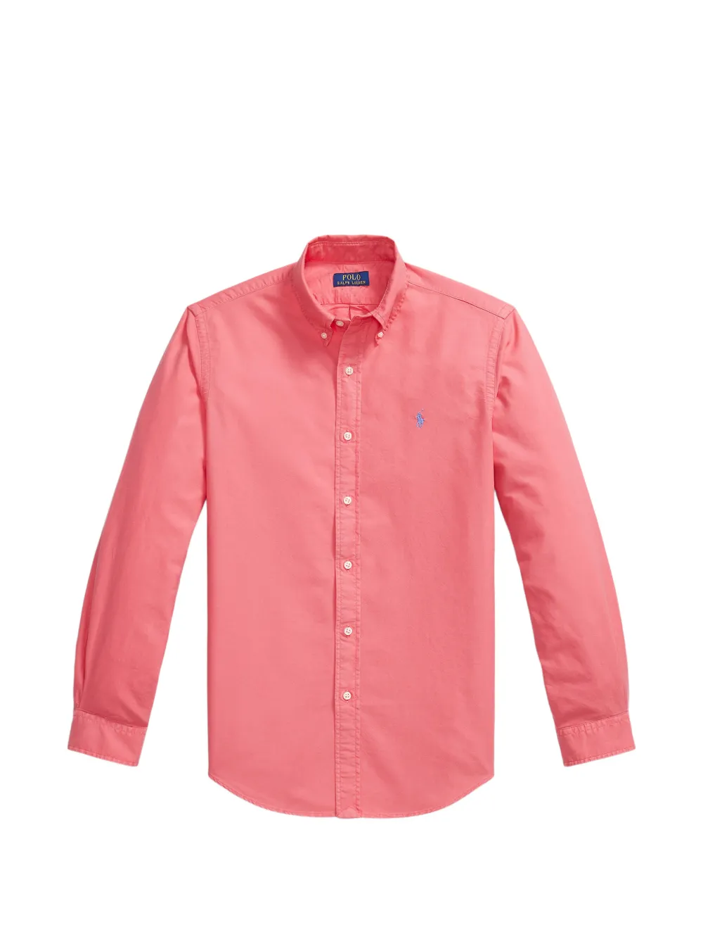 Polo Ralph Lauren embroidered custom fit oxford shirt - Rosa