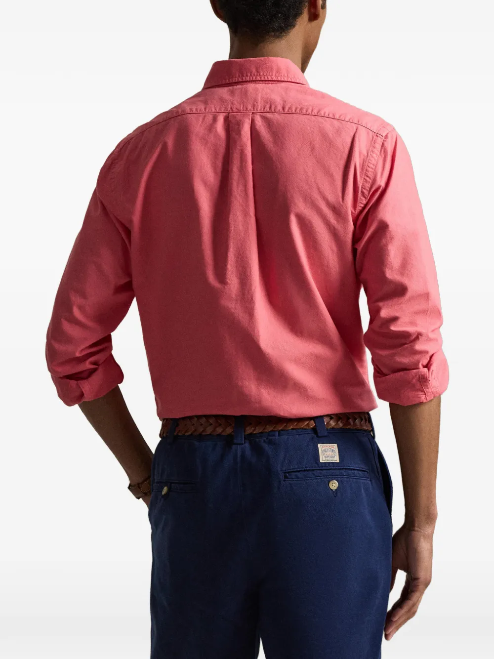 Polo Ralph Lauren Overhemd met borduurwerk Roze