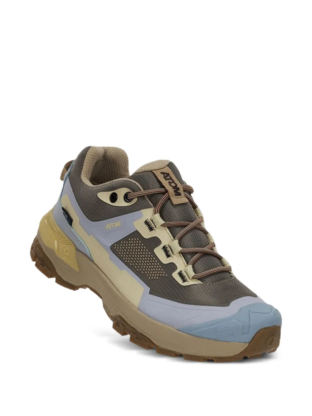  Atom At196 Panelled Trainers - Green 