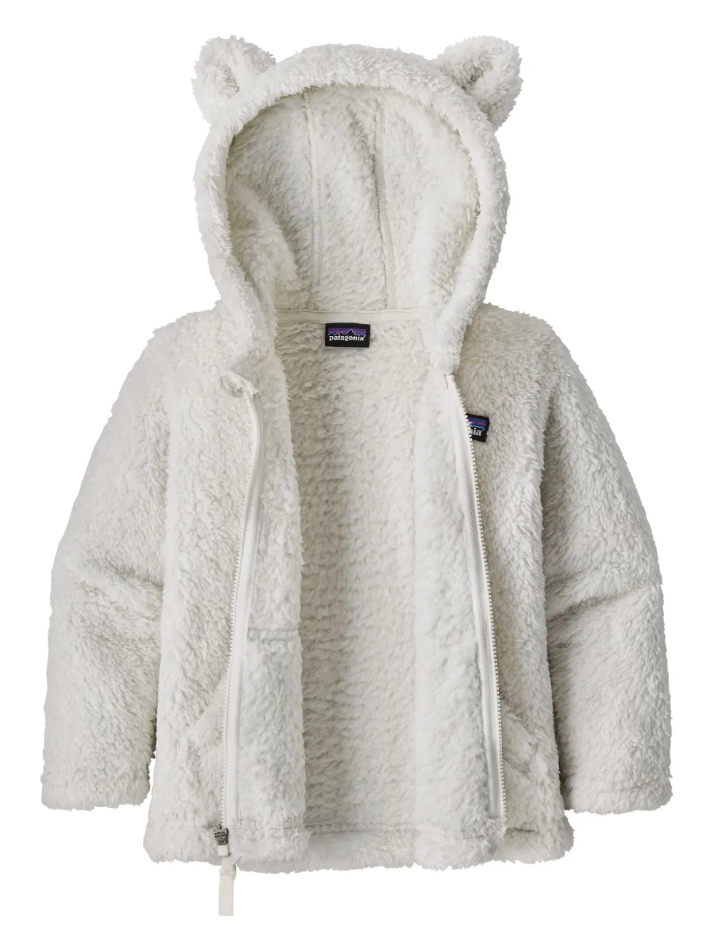 Patagonia Kids Top met capuchon met oren Wit