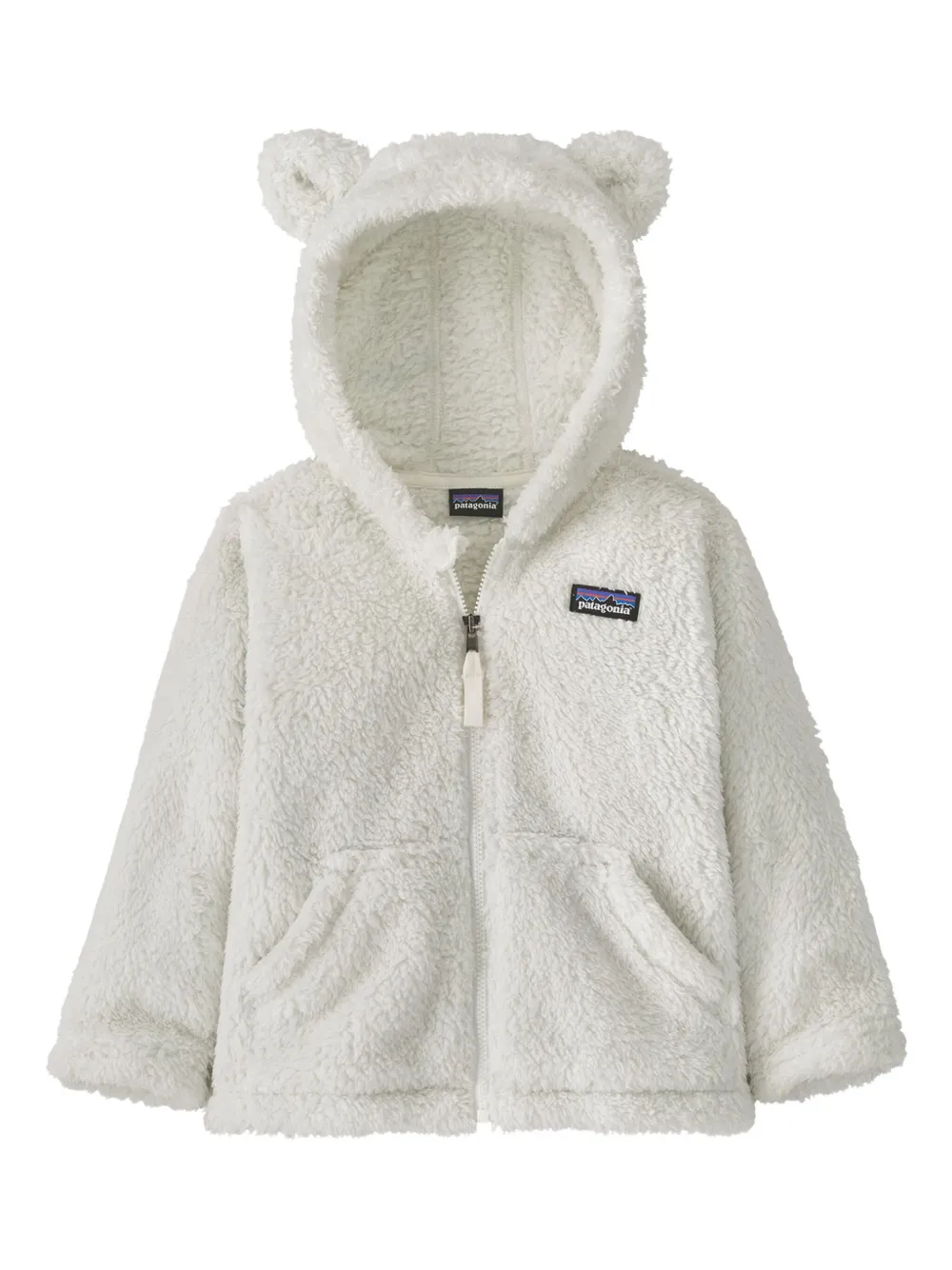 Patagonia Kids フーデッド イヤートップ - ホワイト Patagonia Kids フーデッド イヤートップ - ホワイト