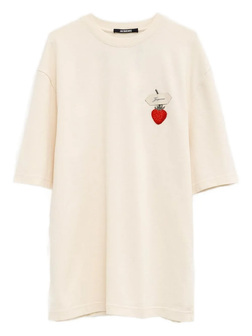 Jacquemus playera con parche de fresa | neutro | Image 1