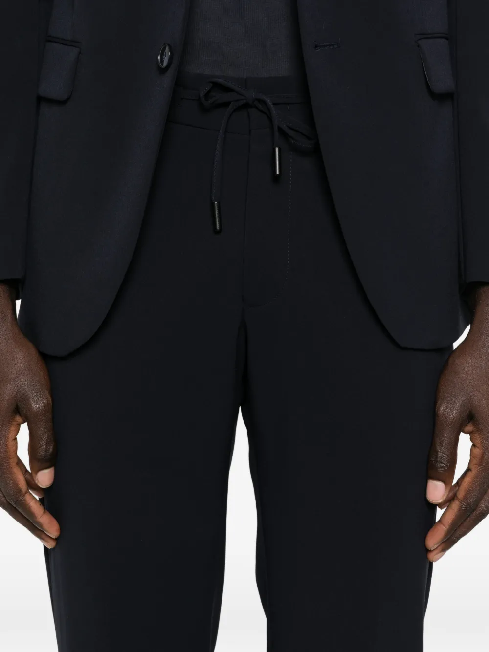 Pace drawstring-fastening trousers