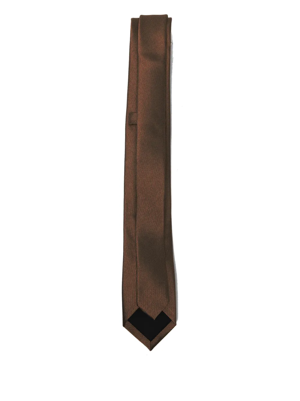 Karl Lagerfeld textured tie - Bruin