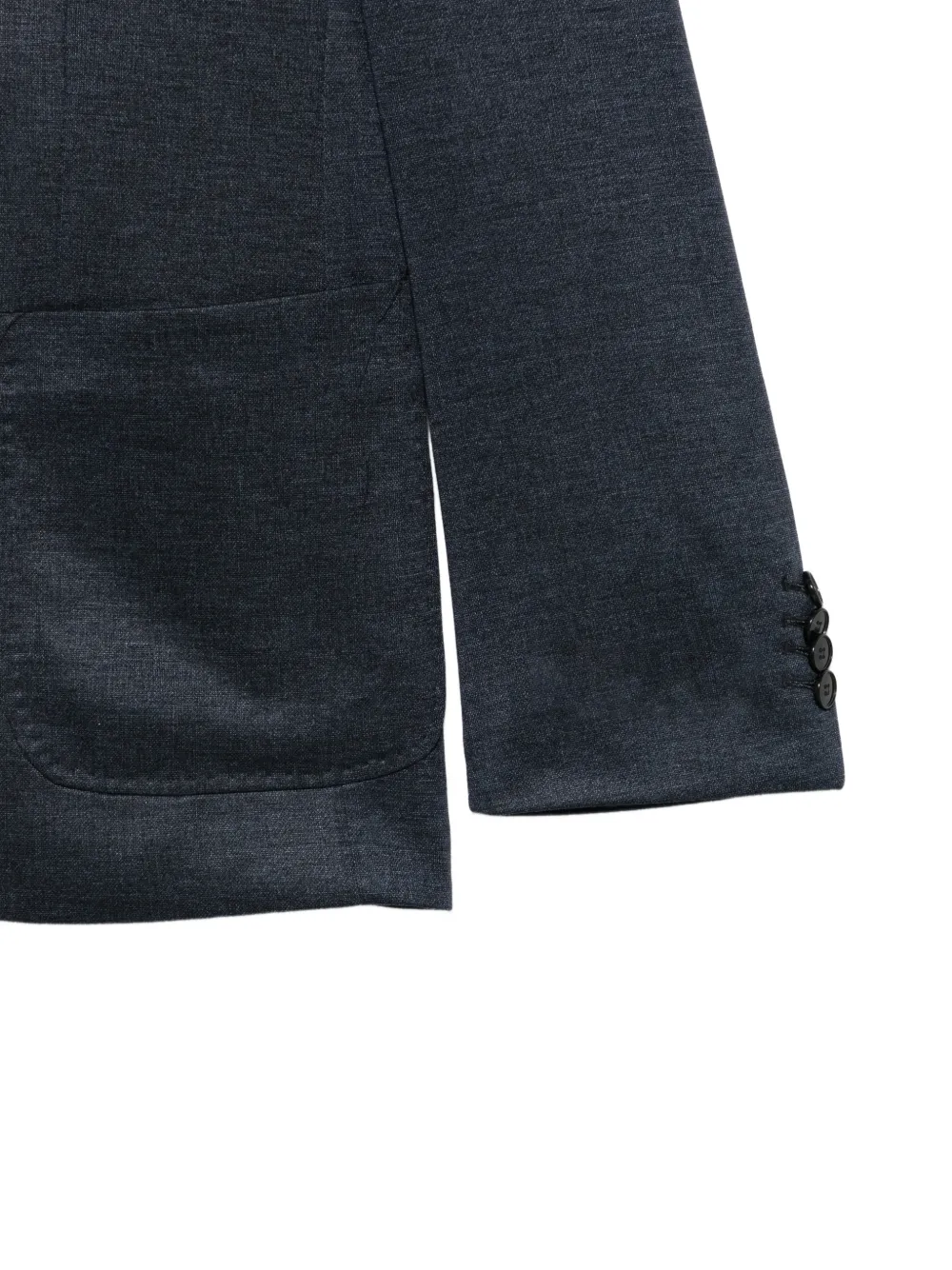 Karl Lagerfeld Blazer met capuchon Blauw