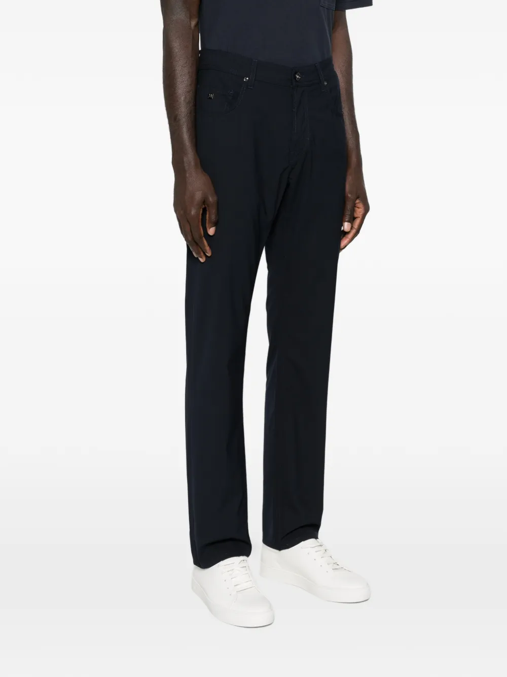 Karl Lagerfeld Broek met vijf zakken Blauw