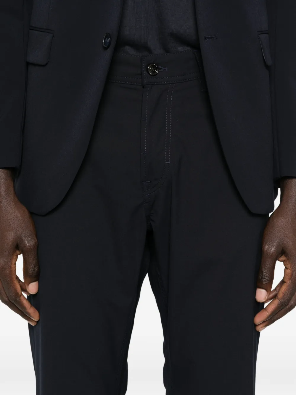 Karl Lagerfeld Broek met vijf zakken Blauw