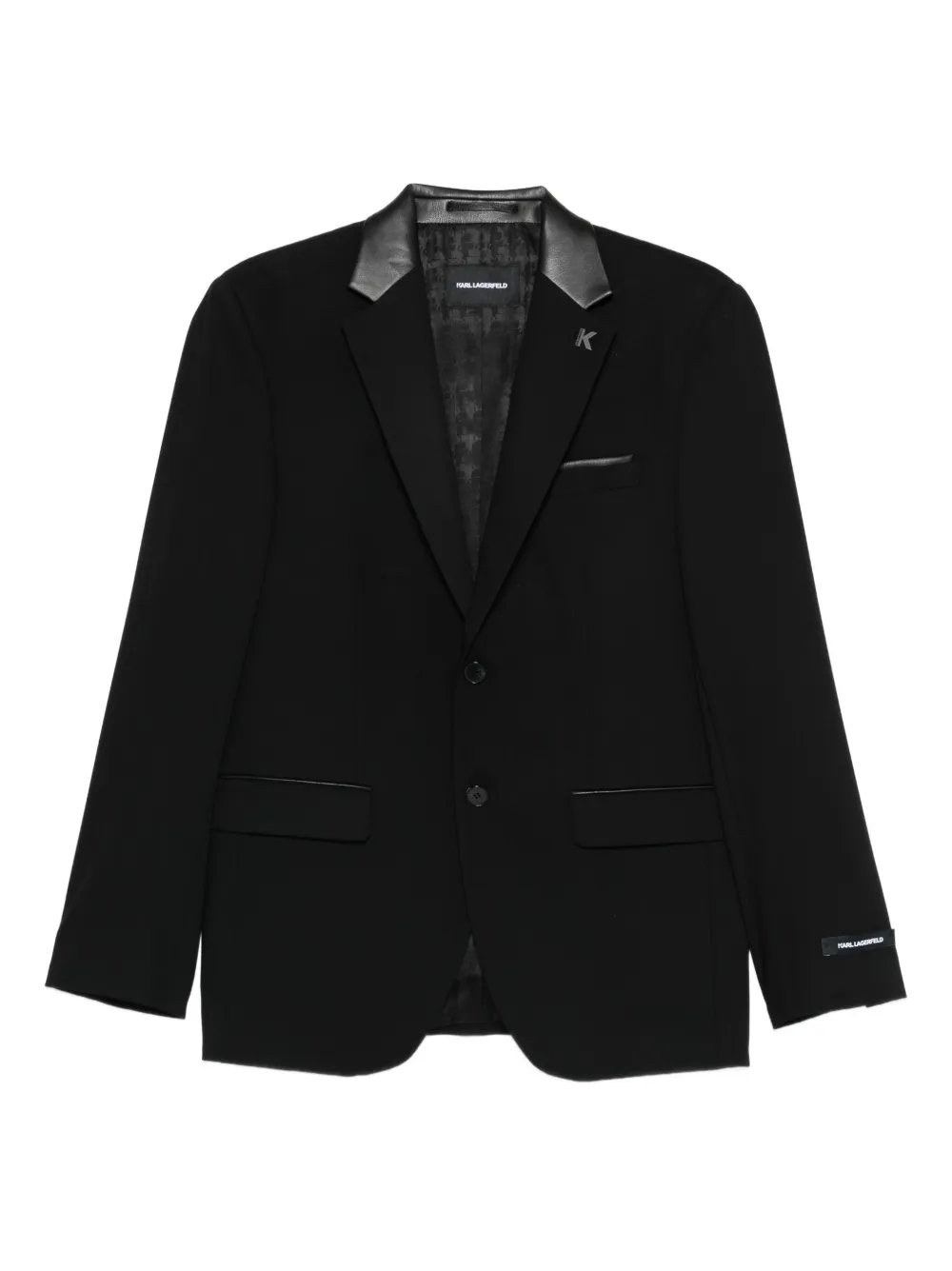 Karl Lagerfeld Rock button-fastening blazer | noir | Image 1