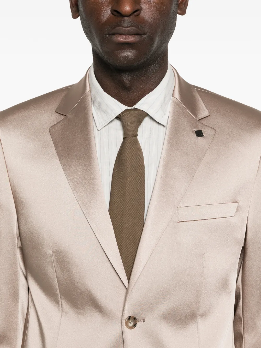 Karl Lagerfeld Blazer met knopen Beige