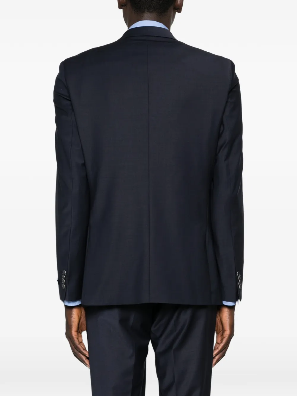 Karl Lagerfeld Clever blazer met klepzak Blauw