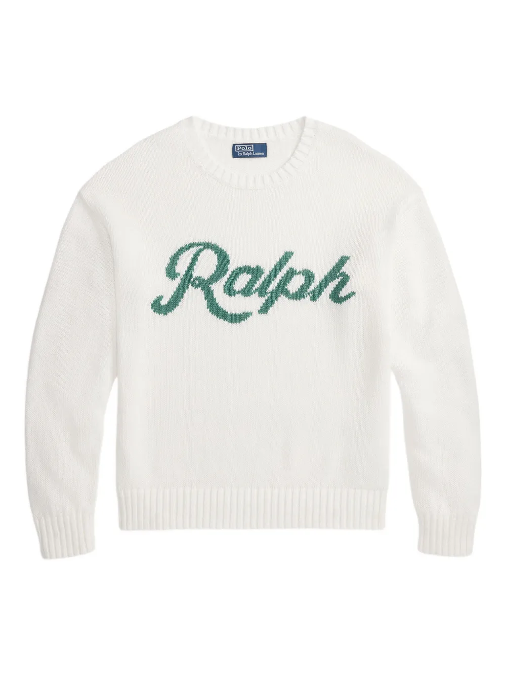Polo Ralph Lauren logo-detailing sweater - White