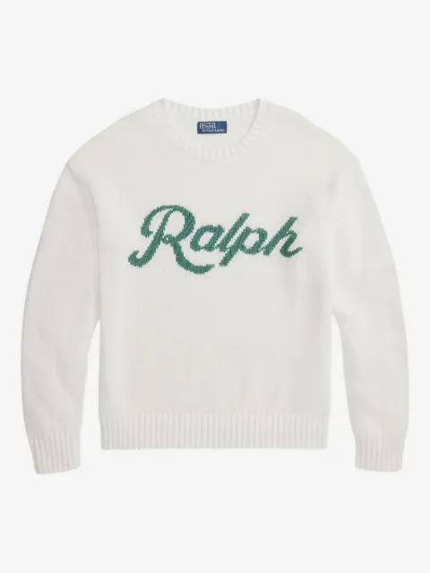 Polo Ralph Lauren pull rayé à logo