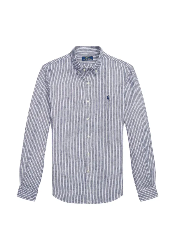 Polo Ralph Lauren ストライプ シャツ | ブルー | FARFETCH JP