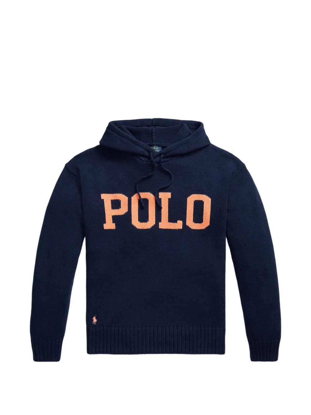 Polo Ralph Lauren Ls Logo Po Hood|Cambodia - Blu