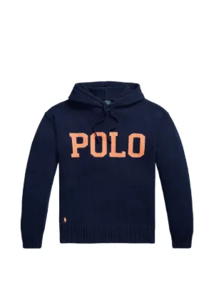 Polo Ralph Lauren logo-embroidered zip-up Hoodie | Blue | FARFETCH