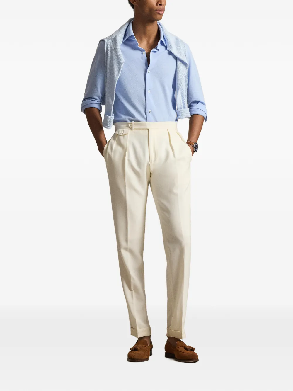 Mother-Of-Pearl Button Shirt
