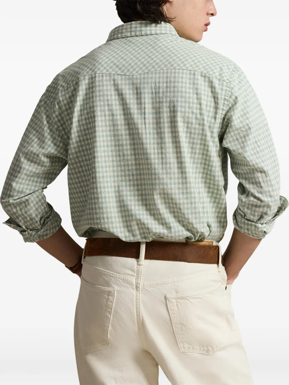 Polo Ralph Lauren Geruit overhemd Groen