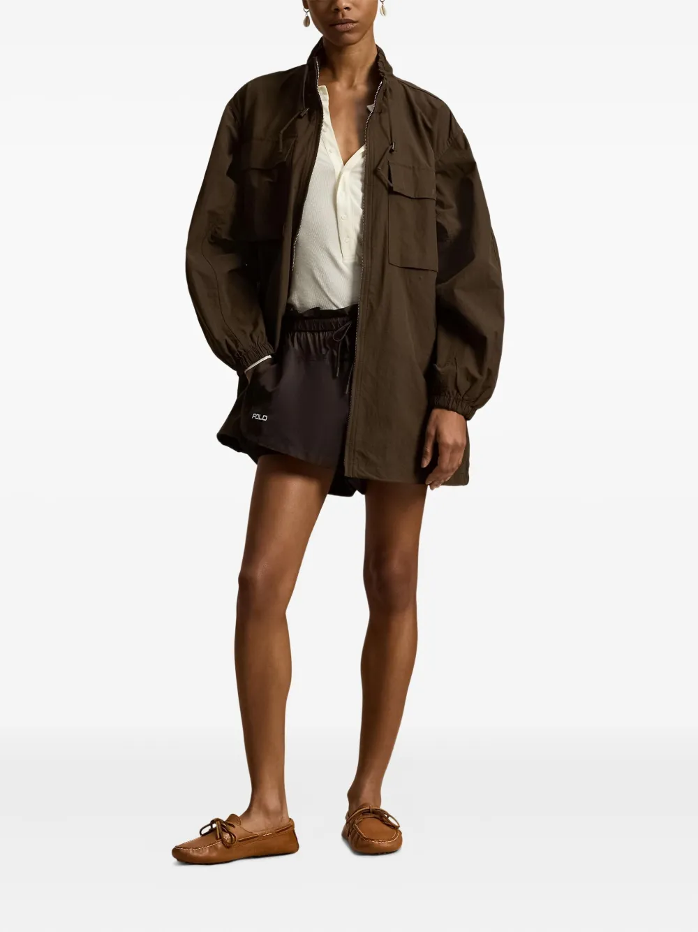 Polo Ralph Lauren Chest-pockets Windbreaker In Multi